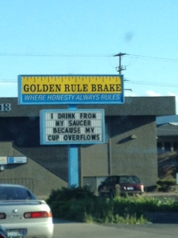 golden rule brake